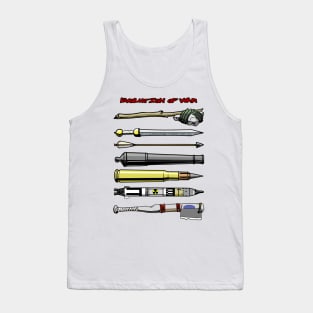 evolution of war Tank Top